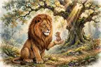 Art from The Lion and the Mouse